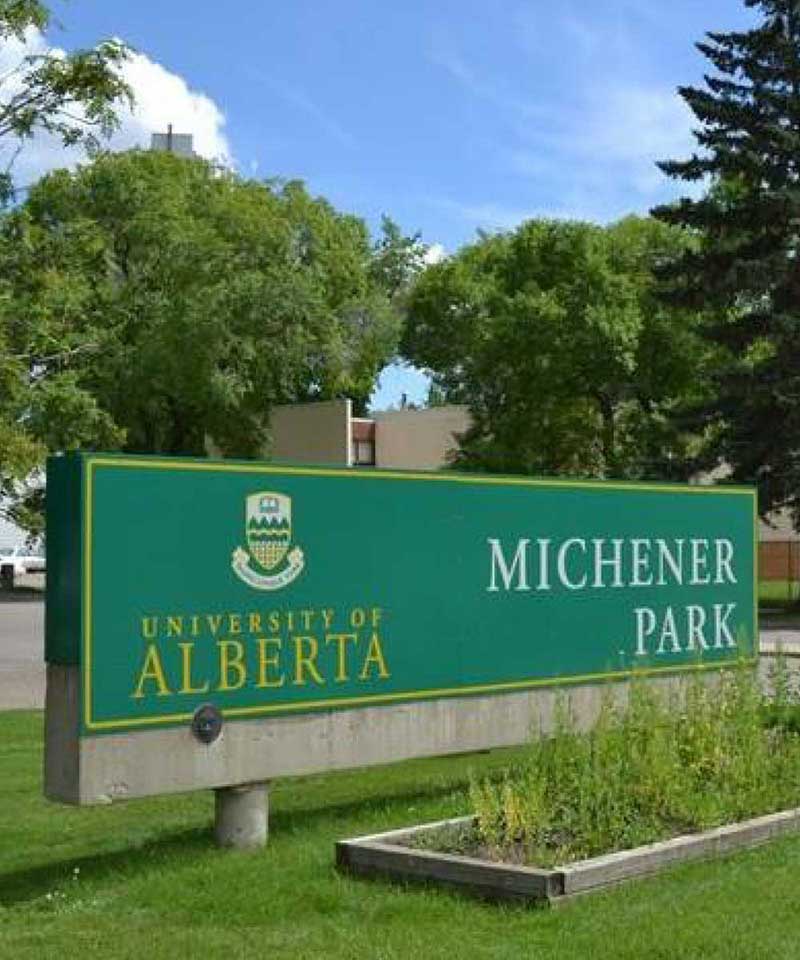 Michener Park Sign