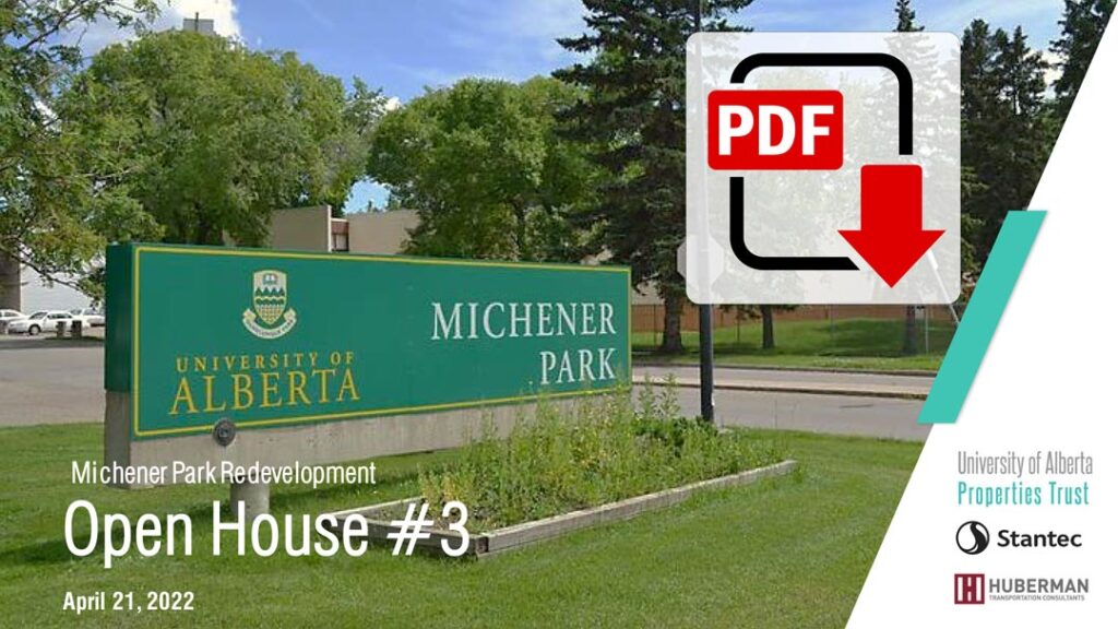 Michener Park Open House Meeting 3 PDF Download