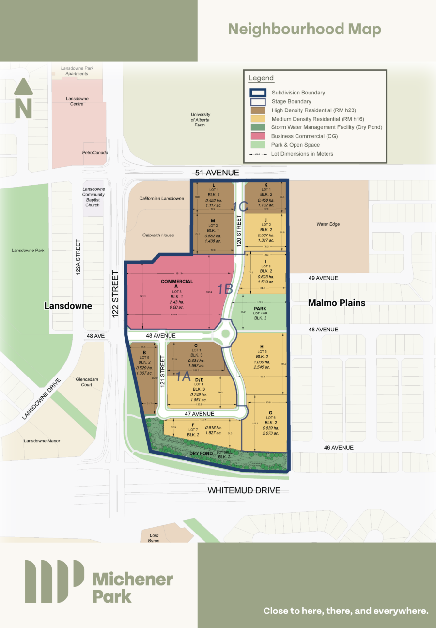 Michener Park Land Use Concept